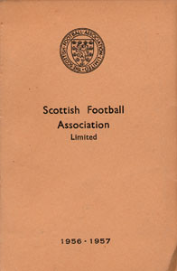 Scottish Football Association Limited 1956 - 1957.