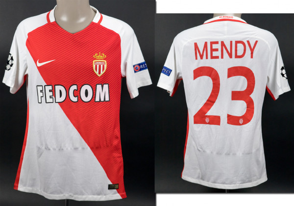 Benjamin Mendy am 15.03.2017 gegen Manchester City, Monaco, AS - Trikot 2016/17