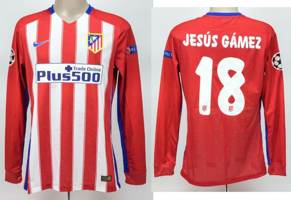 Jesus Gamez am 27.04.2016 gegen Bayern München, Madrid, Atletico - Trikot 2015/2016