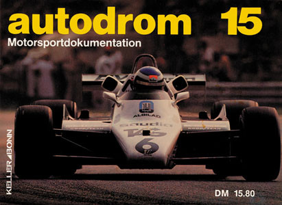 Autodrom 15. Motorsportdokumentation. Alle Rennen 1982. Hg. von A. Morenno.