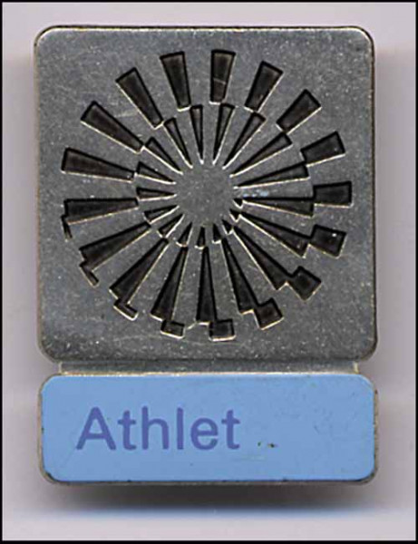 Olympic Games 1972. Athlete's Participation Pin