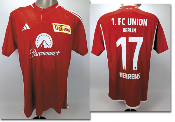 match worn football shirt Union Berlin 2023/2024