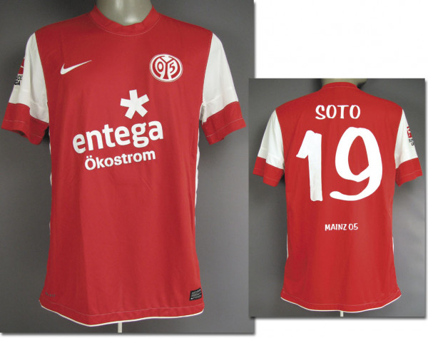 match worn football shirt Mainz 05 2011/12