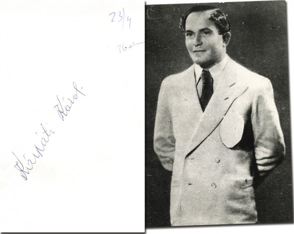 Kárpáti, Károly: Olympic Games 1932 Autograph Wrestling Hungary