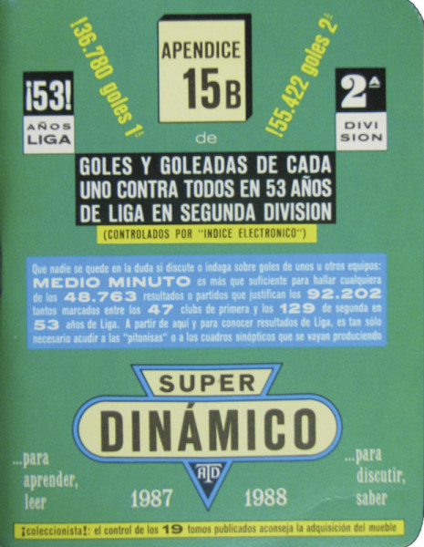 Dinamico 1987-88. Apendice 15B.