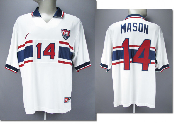 Michael Mason WM Qualifikationsspiel 1997, USA - Trikot 1997 WM Qualifikation