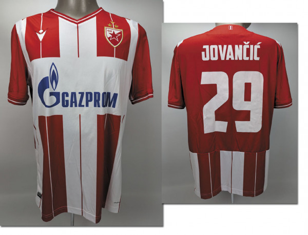 match worn footb.shirt Red Star Belgrad 2018/2019