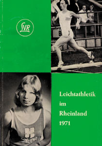 Leichtathletik im Rheinland 1971.