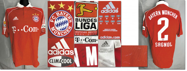 Willy Sagnol, Bundesliga Saison 2006/07, München, Bayern - Trikot 2006/2007