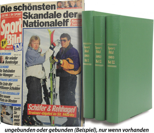 Sport-Bild 1993 : Jg.: Nr.1-53 unkomplett