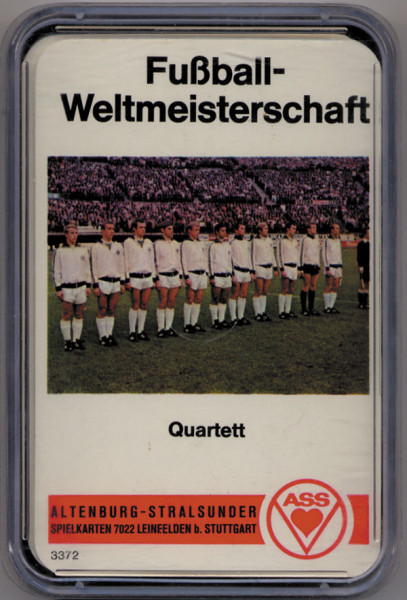 World Cup 1970. German Playing cards