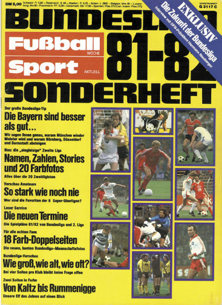 Bundesliga 81-82 Sonderheft: Bundesliga 81-82