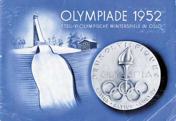 Olympiade 1952 1.Teil Olympische Winterspiele Oslo, Sammelbilder-Kauvit