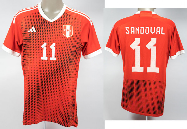 Ray Sandoval am 25.03.2023 gegen Deutschland, Peru - Trikot 2023