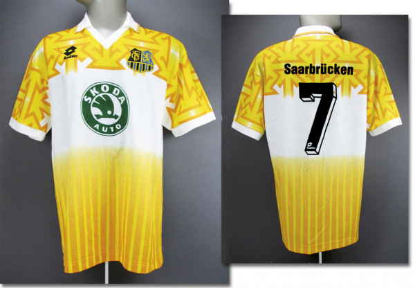 Matthias Lust, 2. Bundesliga Saison 1993/1994, Saarbrücken - Trikot 1993/1994