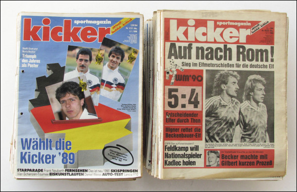 Kicker 1990 MonDon : Jg.Nr. 1/2-106 komplett