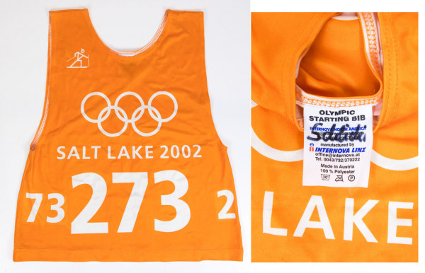 Olympic Games 2002 Match worn Skiing Bip