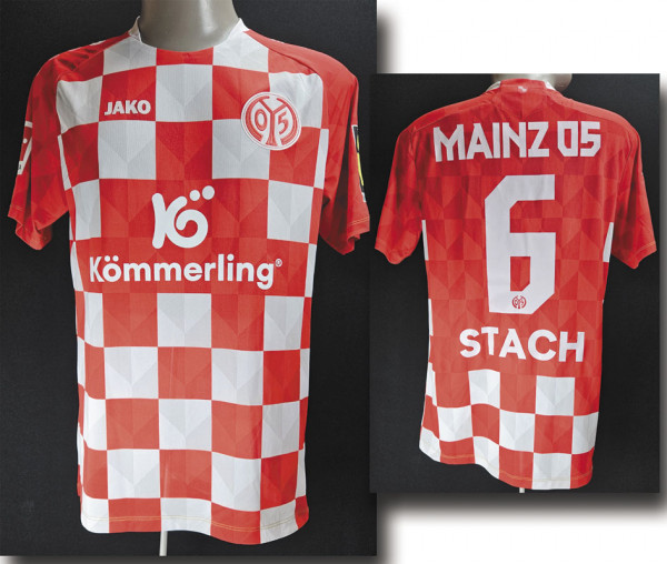 Anton Stach am 27.08.2023 gegen Eintr. Frankfurt, Mainz 05, 1. FSV - Trikot 2023/24