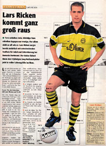 Lars Ricken Lifesize poster from Kicker