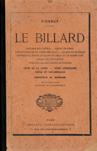 Le Billard. Traité du Billard.