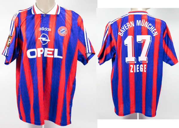 match worn football shirt Bayern Munich 1996/1997