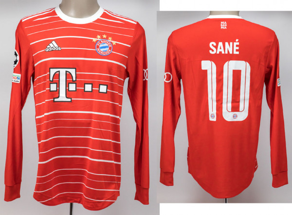 Leroy Sane am 19.04.2023 gegen Manchester City, München, Bayern - Trikot 2009/2010