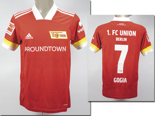 match worn football shirt Union Berlin 2020/2021