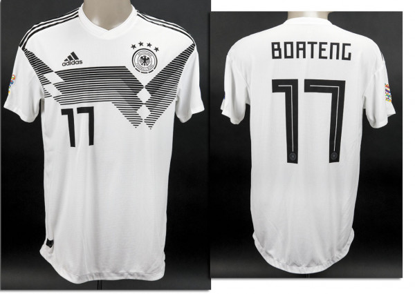 match worn football shirt + shorts Germany 2018