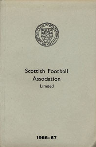 Scottish Football Association Limited 1966 - 1967.