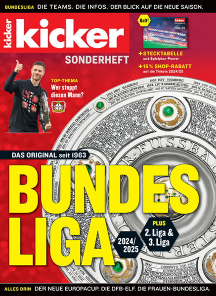 Kicker Sonderheft Bundesliga 2024/2025