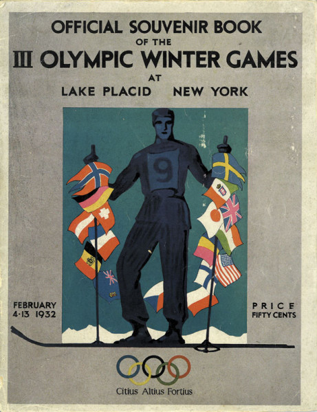 Olympic Winter Games 1932 Official Souvneir Book