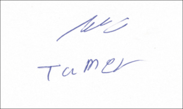 Bayoumi, Tamer: Olympic Games 2004 Autograph Taekwondo Egypt