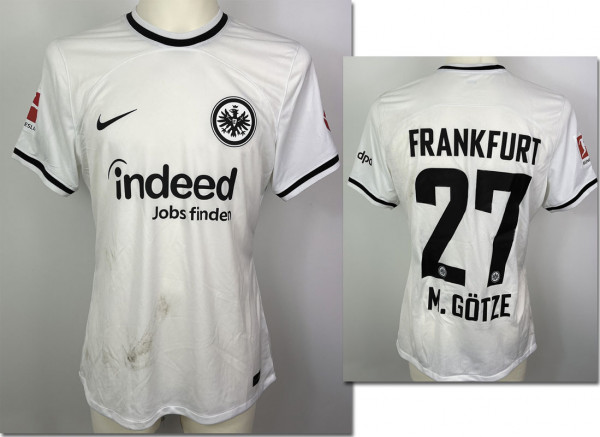 match worn football shirt Eint. Frankfurt 2022/23