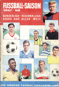 Fußball-Saison 1967/68. Bundesliga-Regionalliga. Stars aus aller Welt.