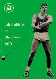 Leichtathletik im Rheinland 1970.