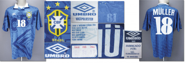 Müller, Länderspiel für Brasilien 1993/1994, Brasilien - Trikot 1993/1994