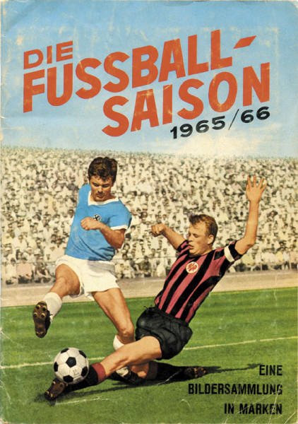 Die Fußball-Saison 1965/66. Eine Bildersammlung in Marken.