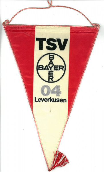 German Football Pennant. Bayer Leverkusen