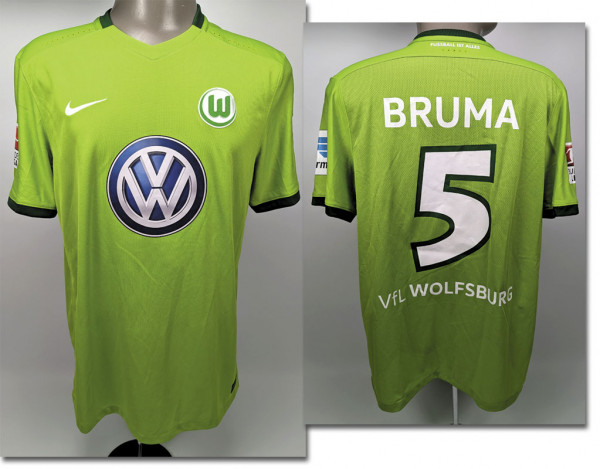 match worn football shirt VfL Wolfsburg 2016/2017