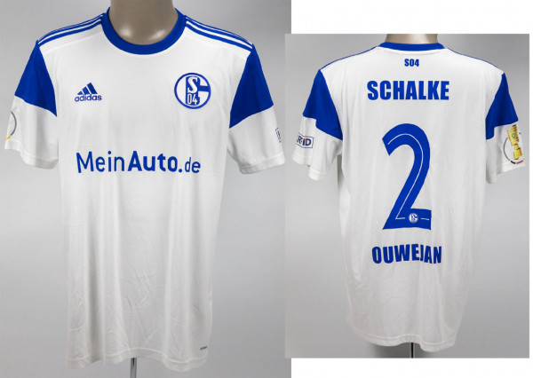 Thomas Ouwejan am 18.10.2022 gegen Hoffenheim, Schalke, 04 - Trikot 2022/23