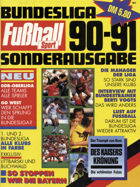 Bundesliga 90-91 Sonderheft: Bundesliga 90-91