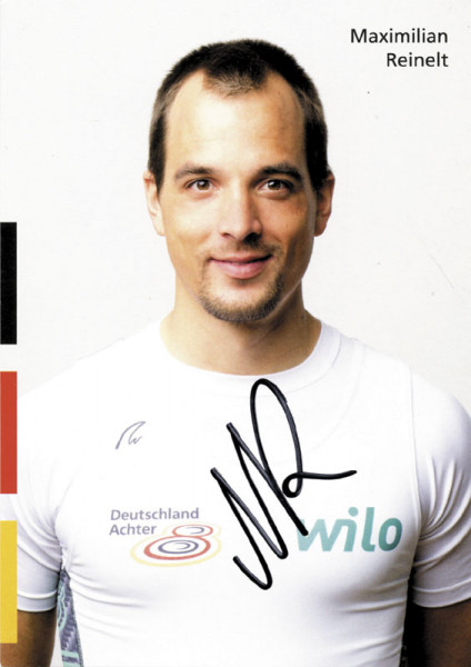 Reinelt, Maximilian: Olympic Games 2012 2016 Autograph Rowing Germany