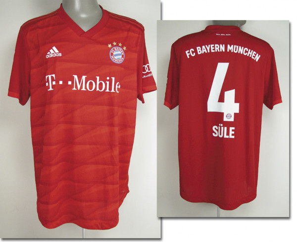 match worn football shirt Bayern Munich 2019