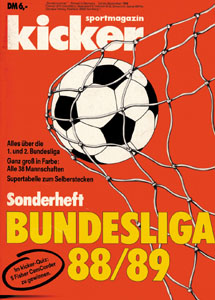 Kicker Sonderheft 88/89 BL. | AGON SportsWorld