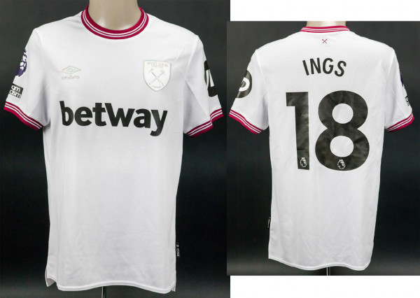 Danny Ings 25.11.2023 gegen FC Burnley, West Ham United - Trikot 2023/2024