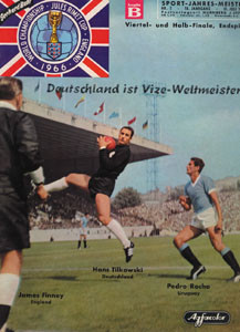 Sport-Jahres-Meister Nr.5 vom 31.7.1966. Fußball-WM 1966, England. Vize-Weltmeister.Viertel- und Hal