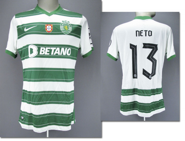 Luis Neto am 28.09.2021 gegen Borussia Dortmund, Lissabon, Sporting - Trikot 2021/2022