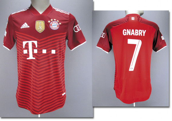 match worn football shirt Bayern Munich 2021/2022