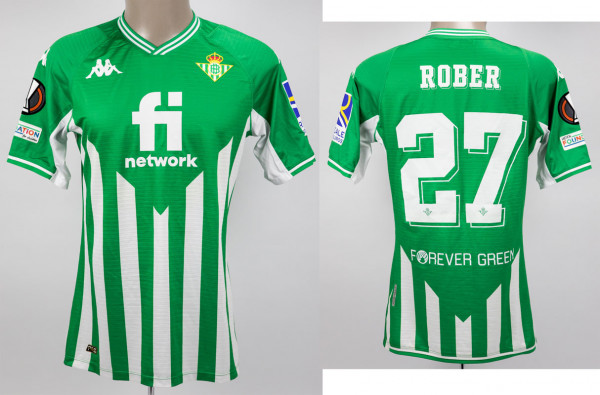 Rober Gonzales 25.11.2021 gegen Ferencvarosi TC, Sevilla, Real Betis - Trikot 2021/2022