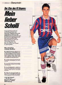 Mehmet Scholl Lifesize poster from Kicker